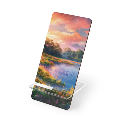 Lakeside Dusk - Display Stand for Smartphones