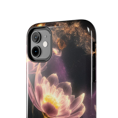 Night Lotus Glow - Tough Phone Cases