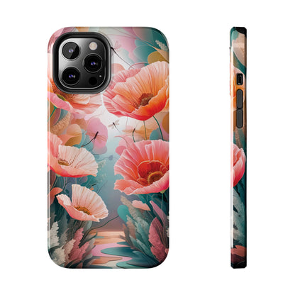 Whimsical Wings and Petal Whispers - Tough Phone Cases