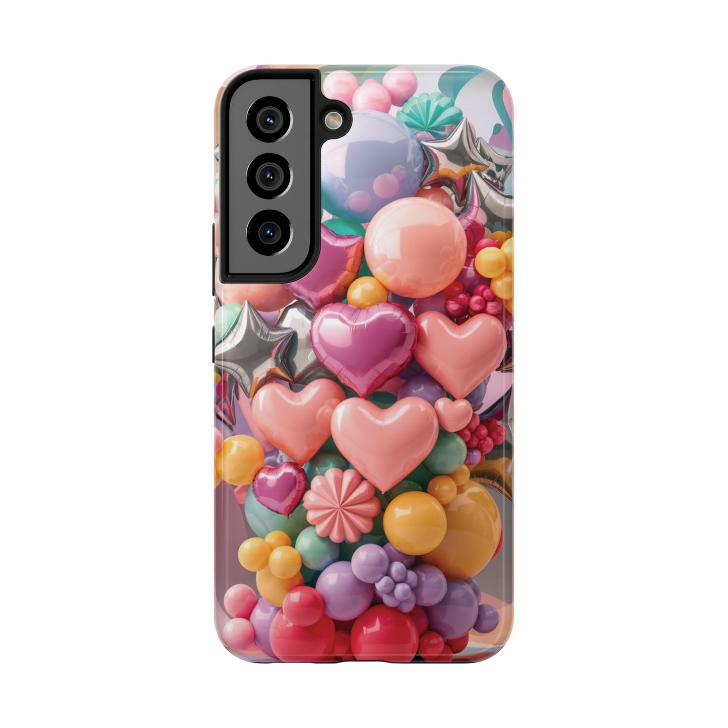 Pastel Dreams: Array of Balloons - Tough Phone Cases