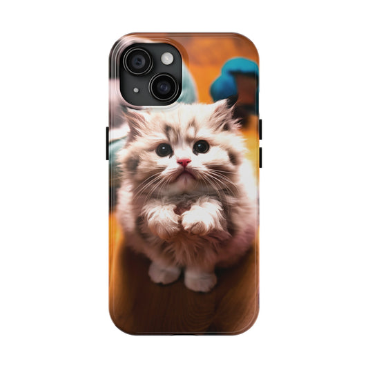 Purrfect Plea - Tough Phone Cases