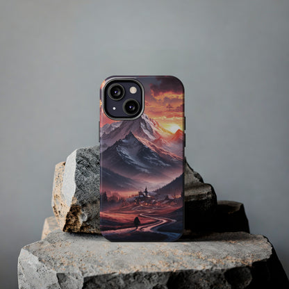 Vistas of Mountains - Tough Phone Cases