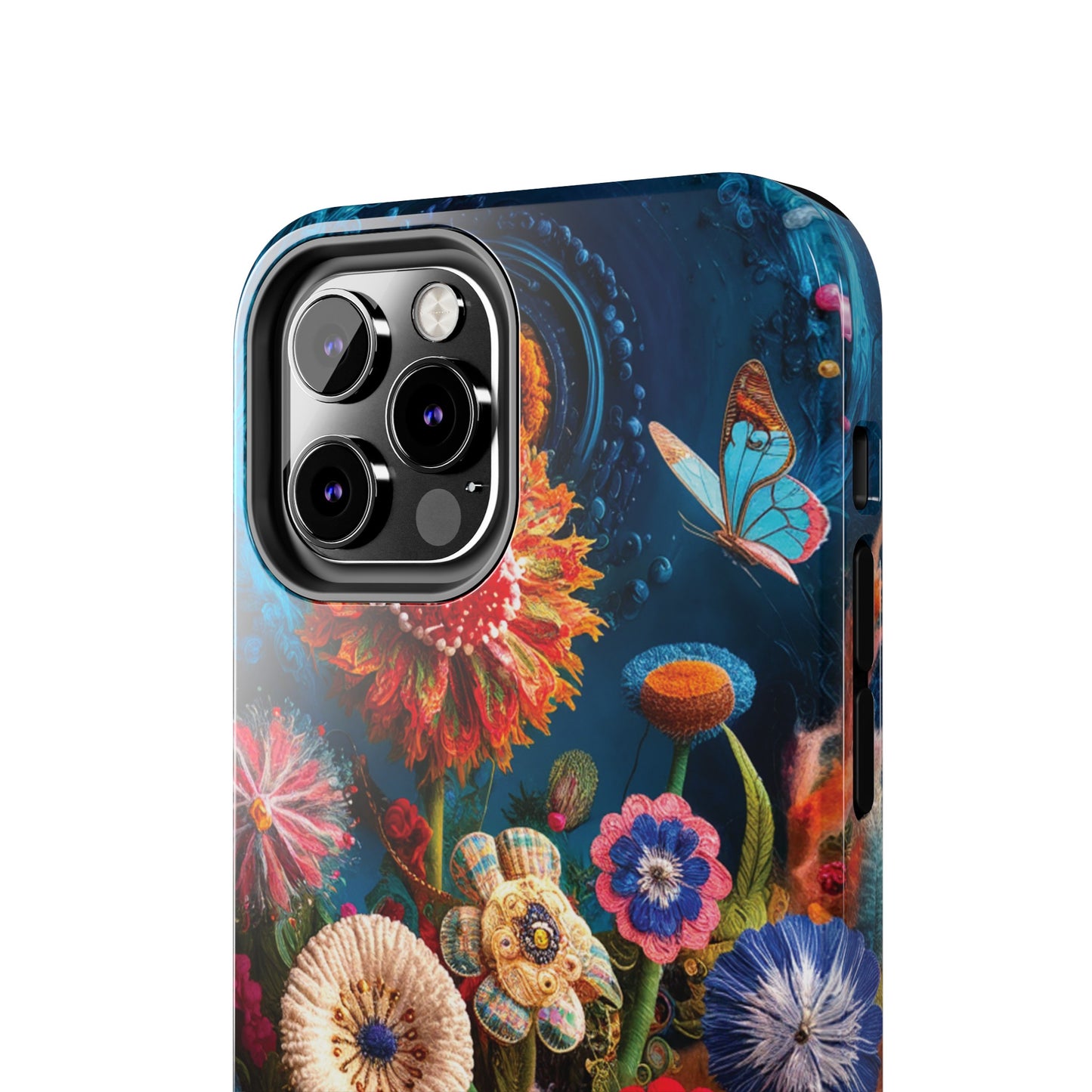 Floral Bloom: Art and Sewing Materials - Tough Phone Cases