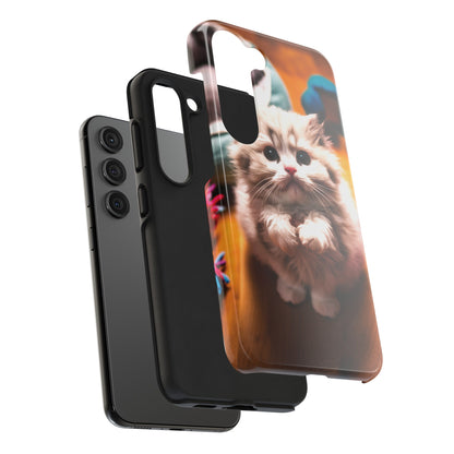 Purrfect Plea - Tough Phone Cases