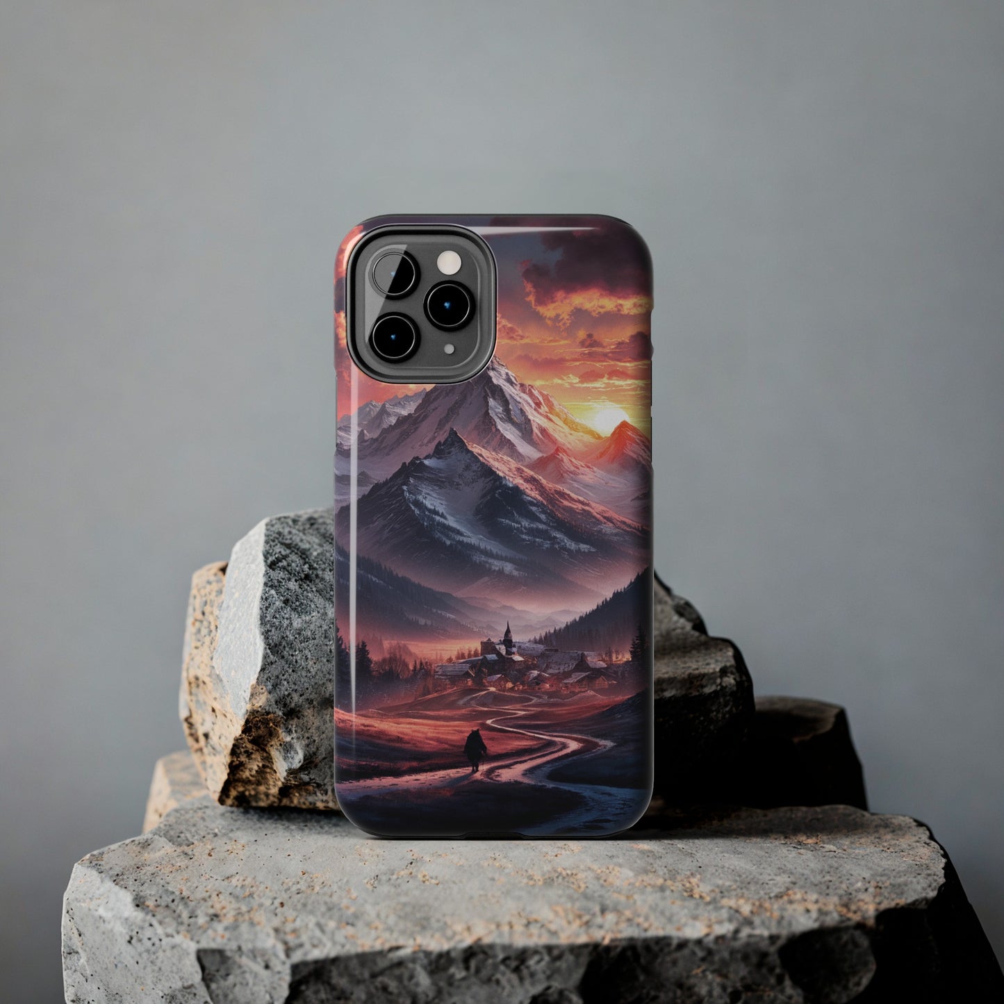 Vistas of Mountains - Tough Phone Cases