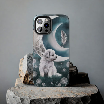 Enchanted Lunar Pup - Tough Phone Cases