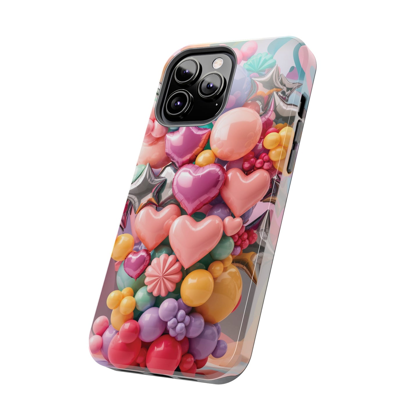 Pastel Dreams: Array of Balloons - Tough Phone Cases