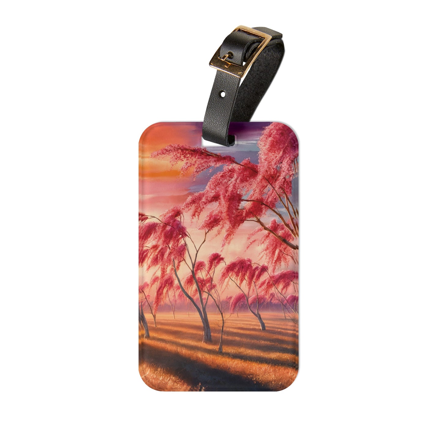 The Quaint Pink Calm - Luggage Tag