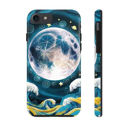 Full Moon Serenity - Tough Phone Cases