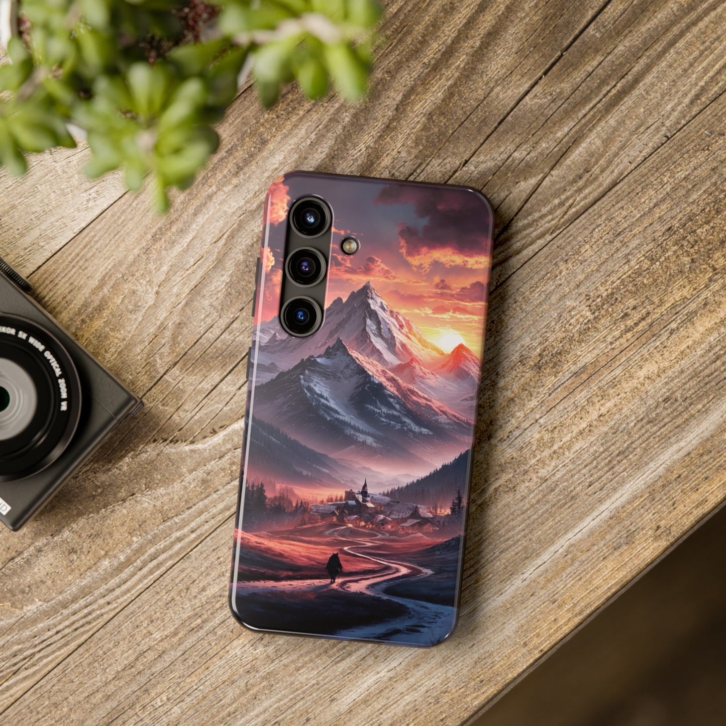 Vistas of Mountains - Tough Phone Cases