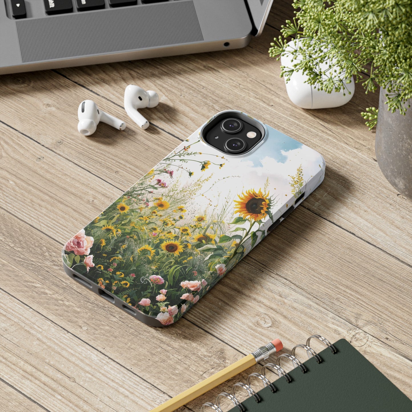 Skyward Sunflower - Tough Phone Cases