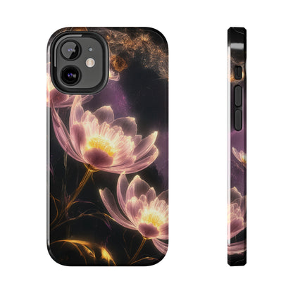 Night Lotus Glow - Tough Phone Cases