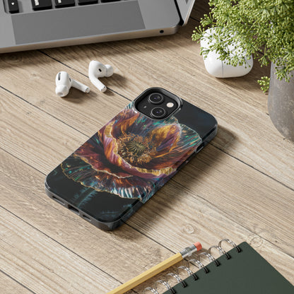 Ethereal Poppy Glow - Tough Phone Cases