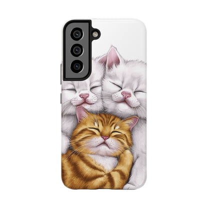 Cat Nap Trio - Tough Phone Cases