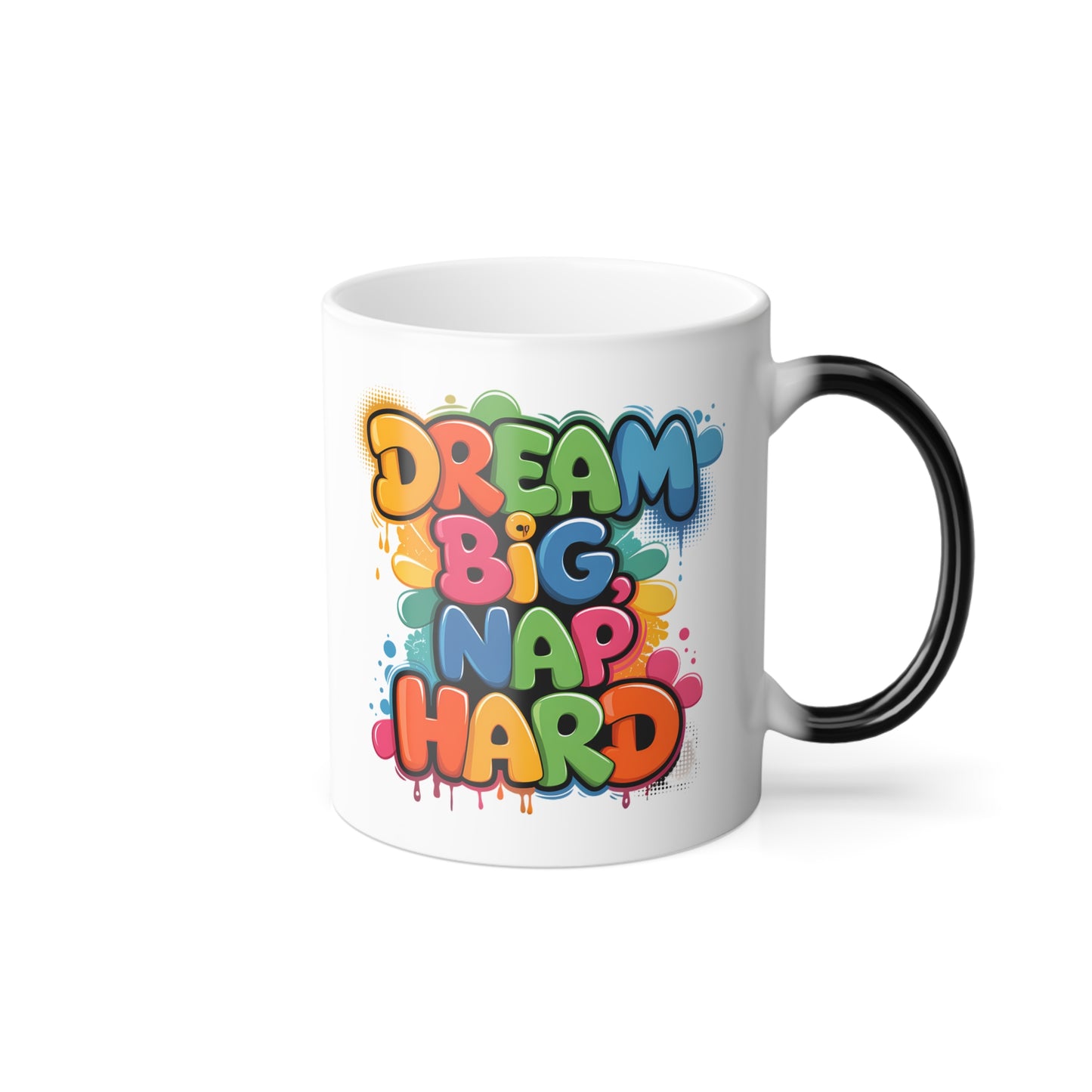 Dream Big Nap Hard - Color Morphing Mug, 11oz