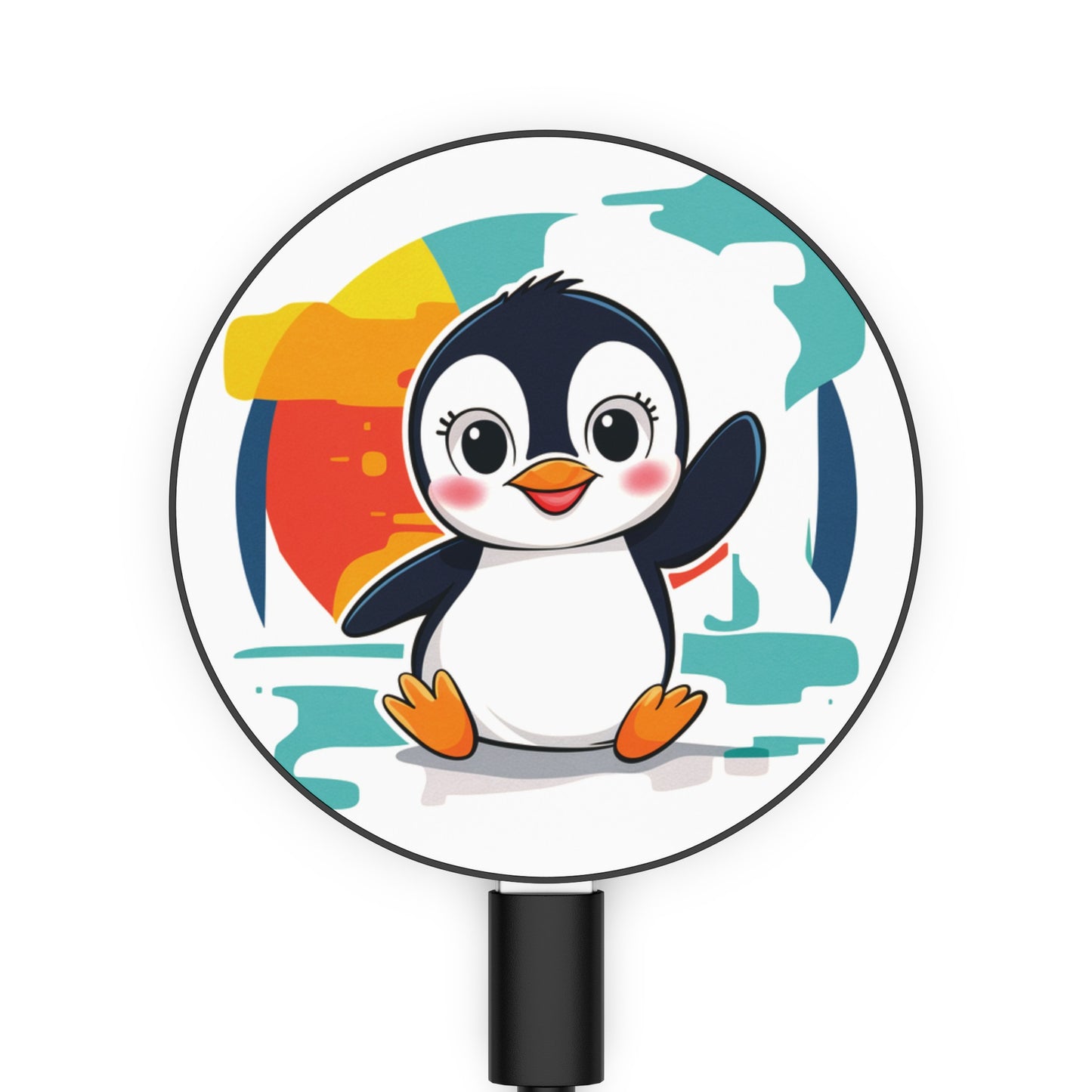 Waving Penguin Pal - Magnetic Induction Charger