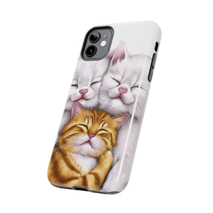 Cat Nap Trio - Tough Phone Cases