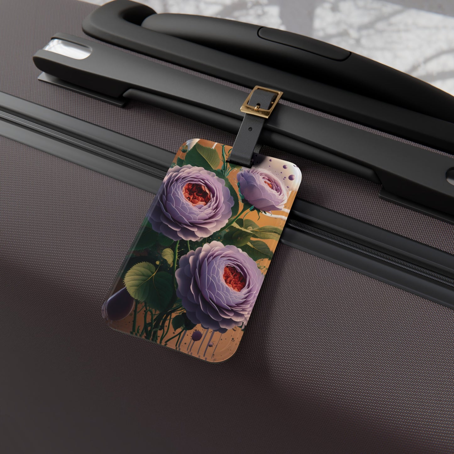 Violet Vibes - Luggage Tag