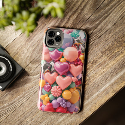 Pastel Dreams: Array of Balloons - Tough Phone Cases