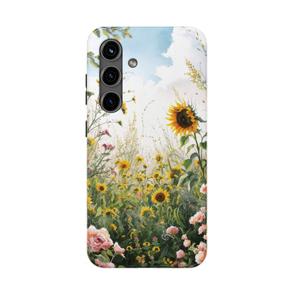 Skyward Sunflower - Tough Phone Cases