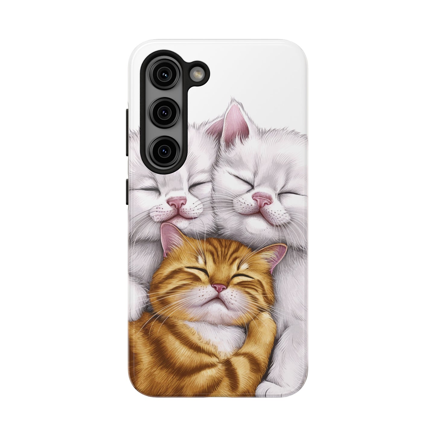 Cat Nap Trio - Tough Phone Cases