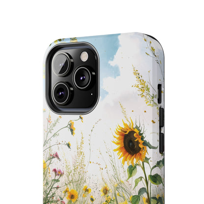 Skyward Sunflower - Tough Phone Cases