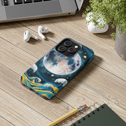 Full Moon Serenity - Tough Phone Cases