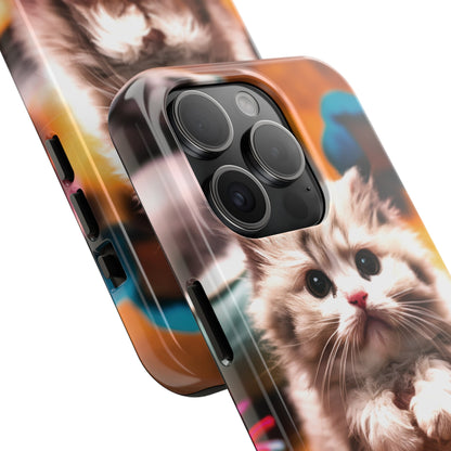 Purrfect Plea - Tough Phone Cases