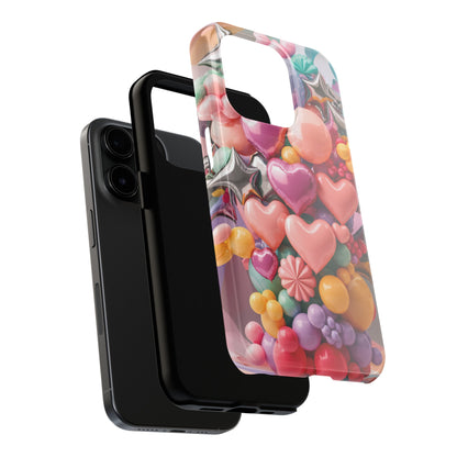 Pastel Dreams: Array of Balloons - Tough Phone Cases