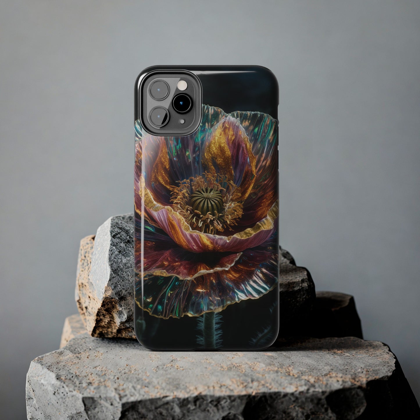 Ethereal Poppy Glow - Tough Phone Cases