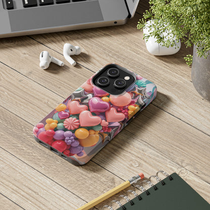 Pastel Dreams: Array of Balloons - Tough Phone Cases