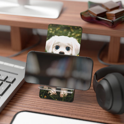 Staring Back at Me (Dog Version) - Display Stand for Smartphones