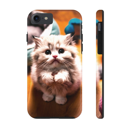 Purrfect Plea - Tough Phone Cases