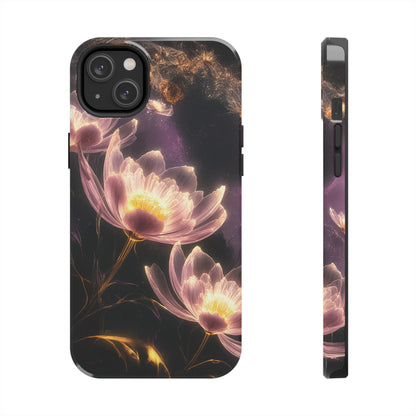 Night Lotus Glow - Tough Phone Cases