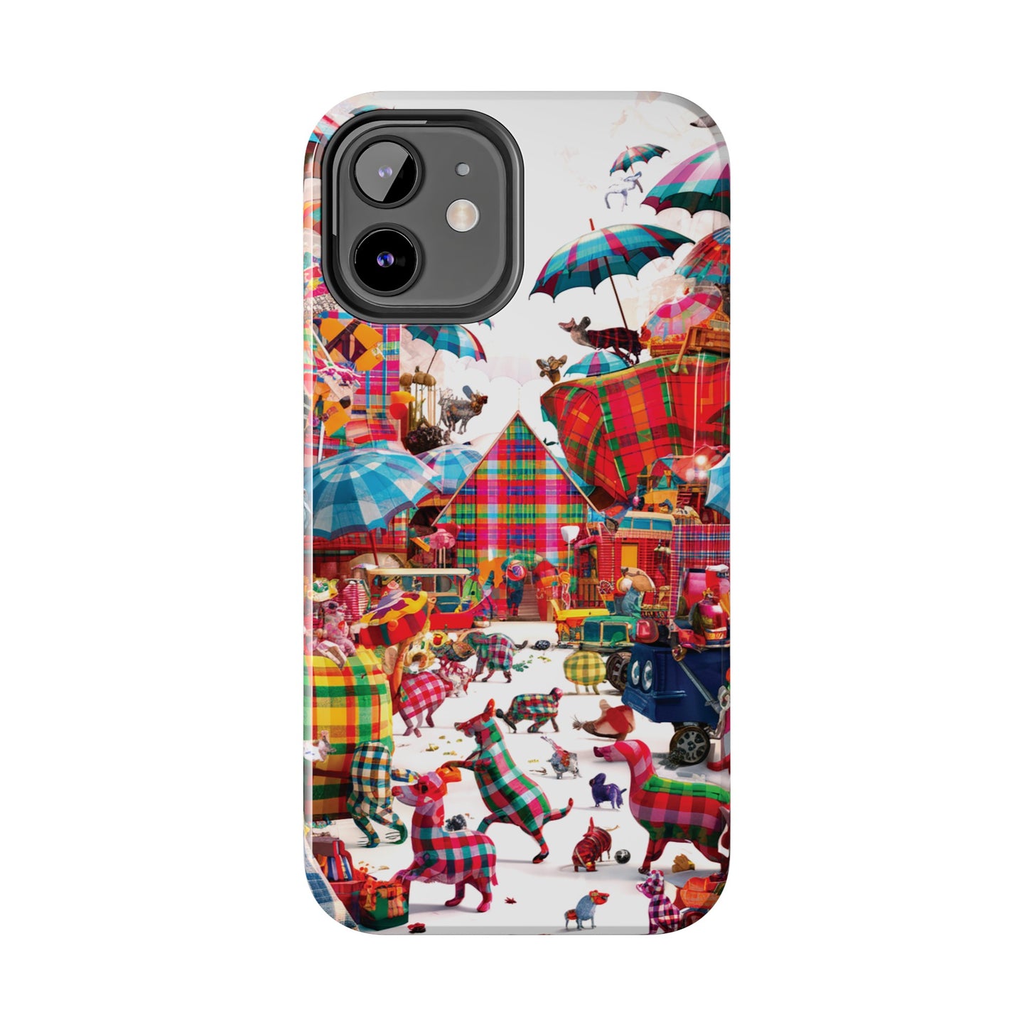 Plaid Oddities - Tough Phone Cases