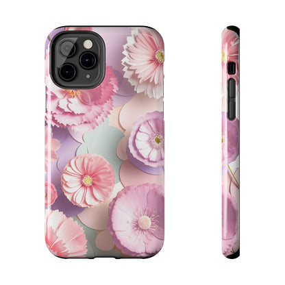 Pastel Floral Dream - Tough Phone Cases