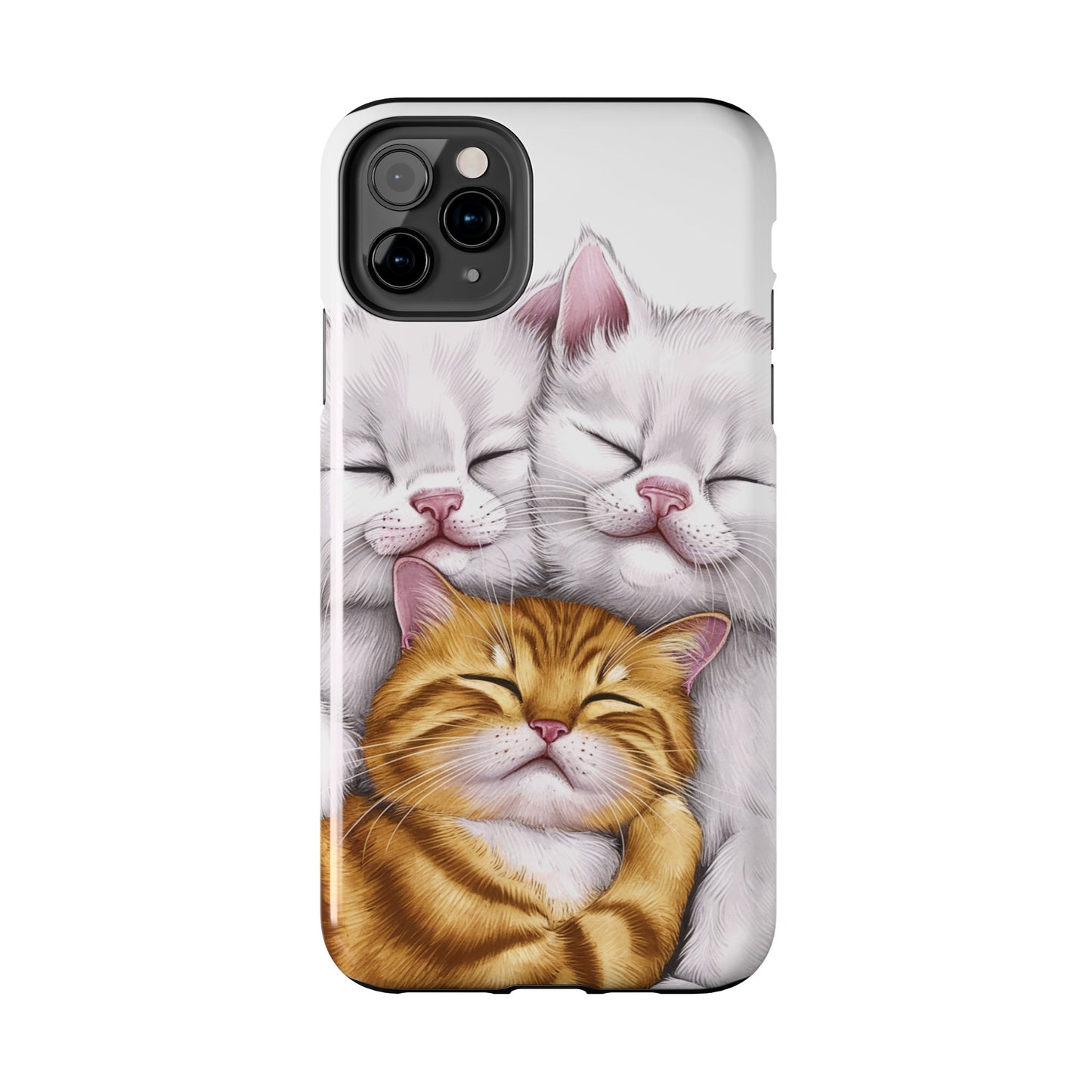 Cat Nap Trio - Tough Phone Cases