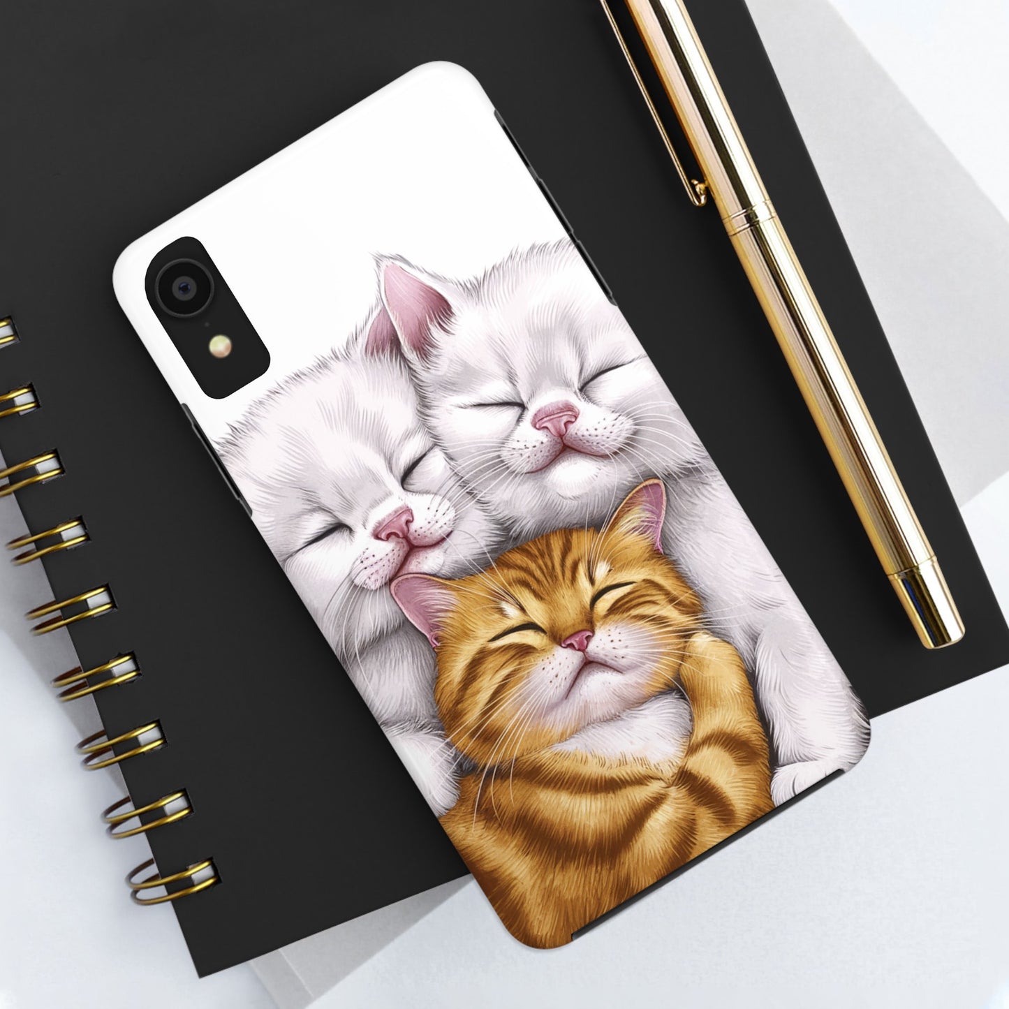 Cat Nap Trio - Tough Phone Cases