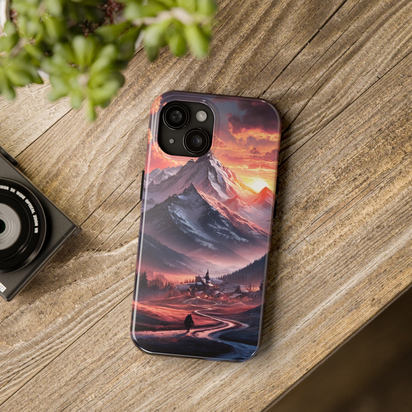 Vistas of Mountains - Tough Phone Cases