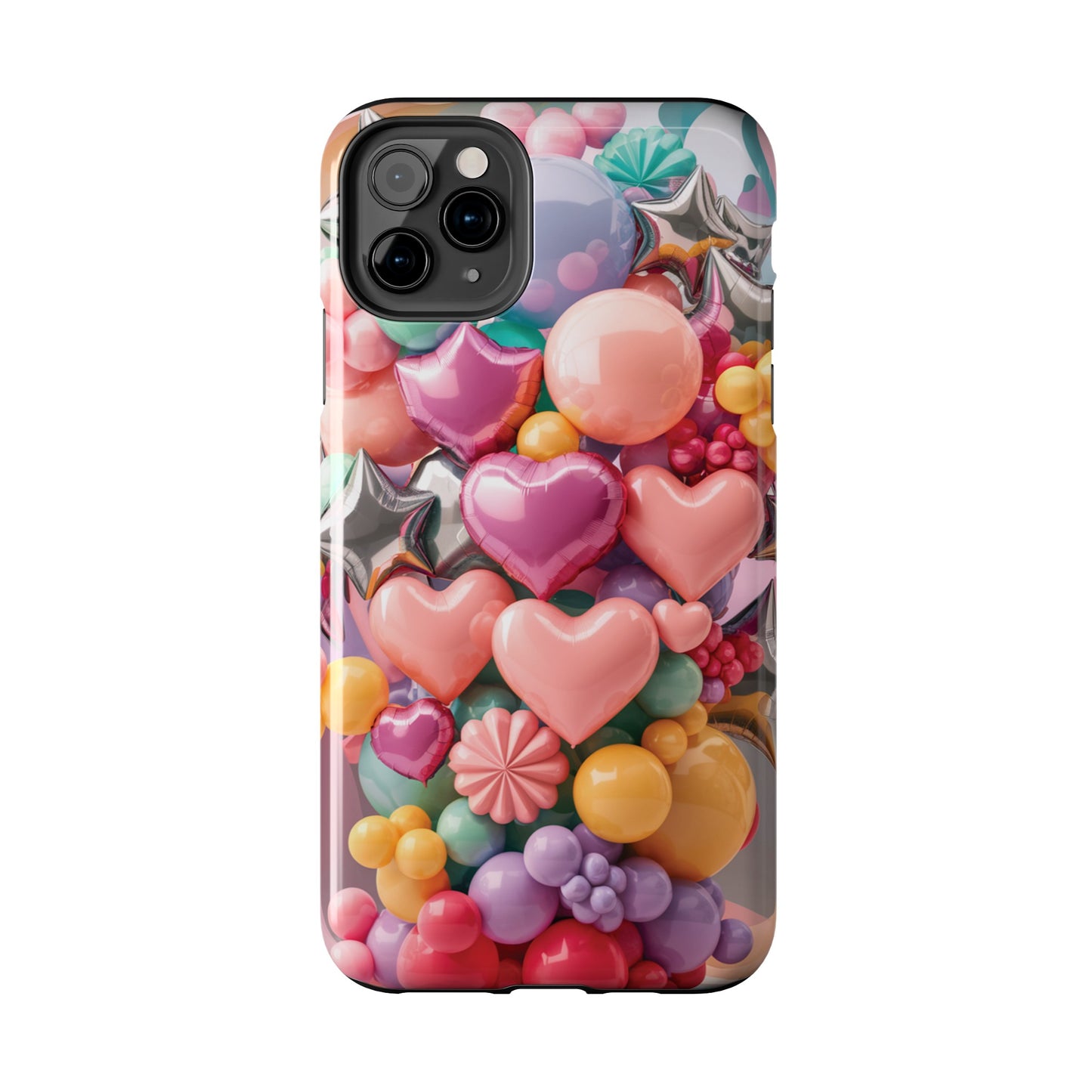 Pastel Dreams: Array of Balloons - Tough Phone Cases