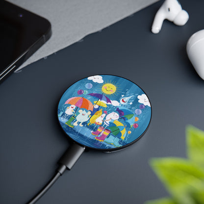 Rainy Day Delight - Magnetic Induction Charger