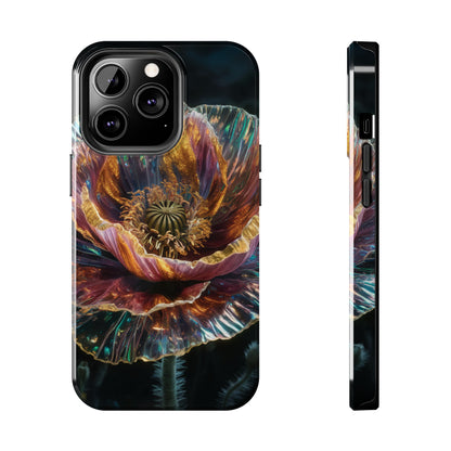 Ethereal Poppy Glow - Tough Phone Cases