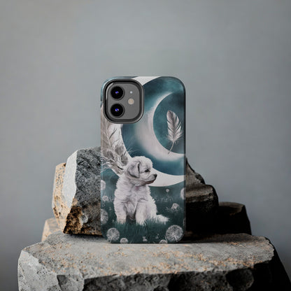 Enchanted Lunar Pup - Tough Phone Cases