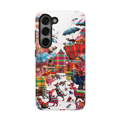 Plaid Oddities - Tough Phone Cases