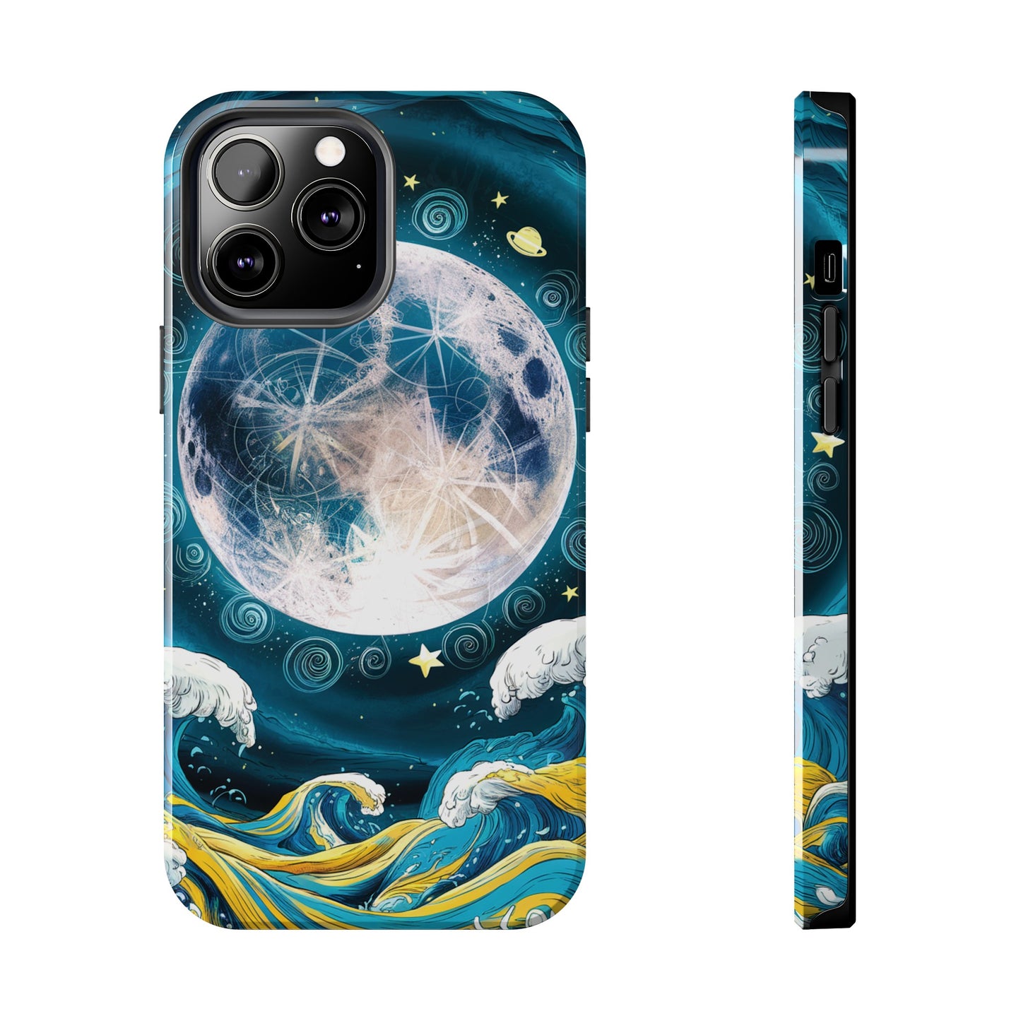 Full Moon Serenity - Tough Phone Cases