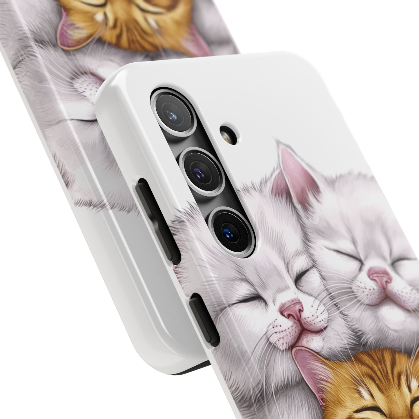 Cat Nap Trio - Tough Phone Cases