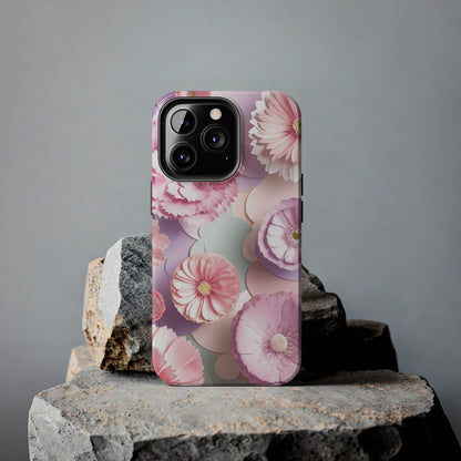 Pastel Floral Dream - Tough Phone Cases