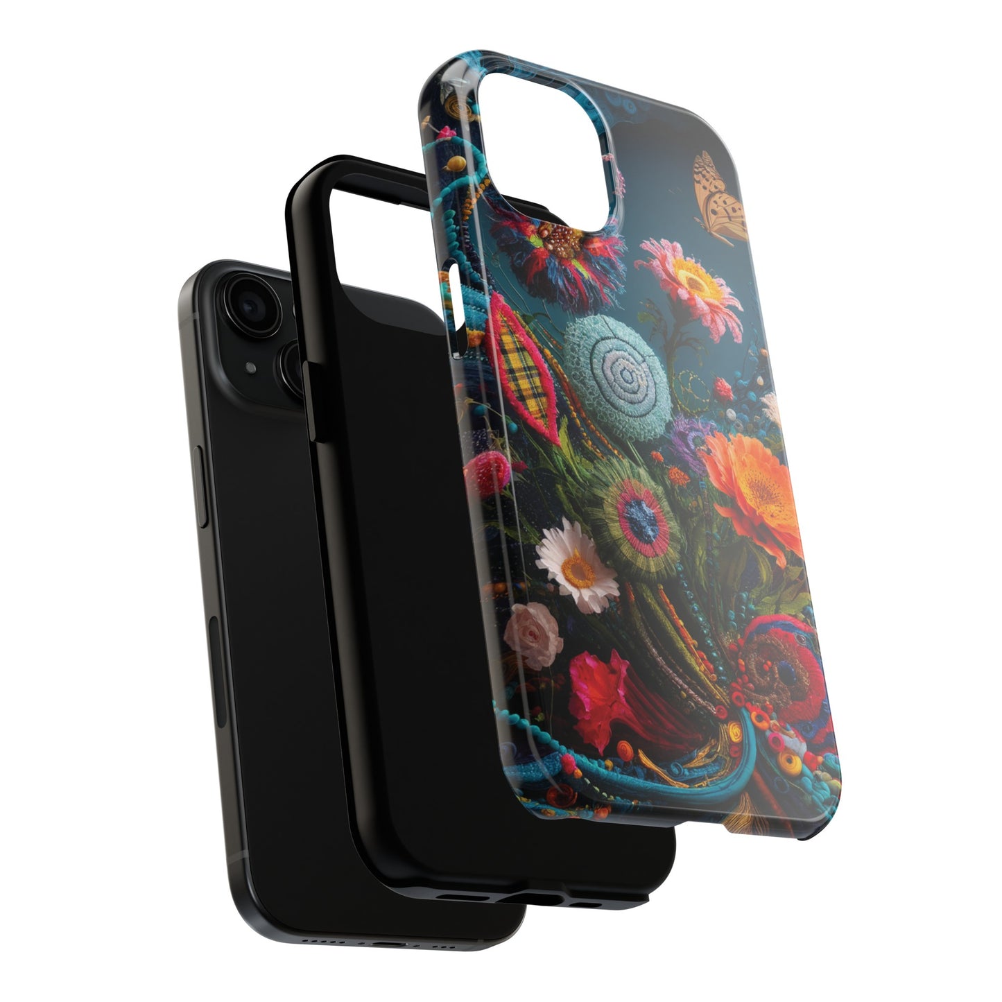 Botanical Sewing Whimsy - Tough Phone Cases