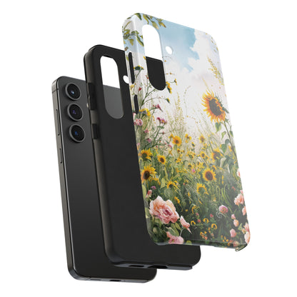 Skyward Sunflower - Tough Phone Cases