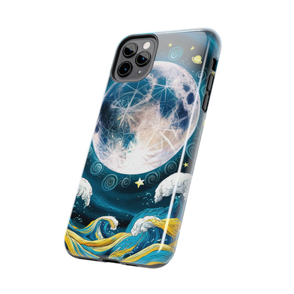 Full Moon Serenity - Tough Phone Cases